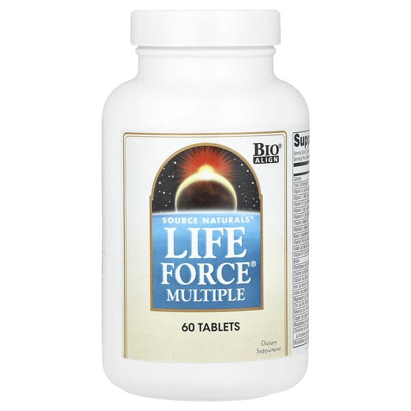 sns00765_v_8.jpg Life Force® Multiple, 60 таблеток — Source Naturals