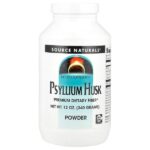 порошок из шелухи семян подорожника, 340 г (12 унций) — Source Naturals