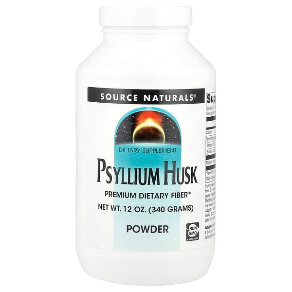 sns00779_v_36.jpg порошок из шелухи семян подорожника, 340 г (12 унций) — Source Naturals