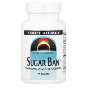Sugar Ban™, 75 таблеток — Source Naturals