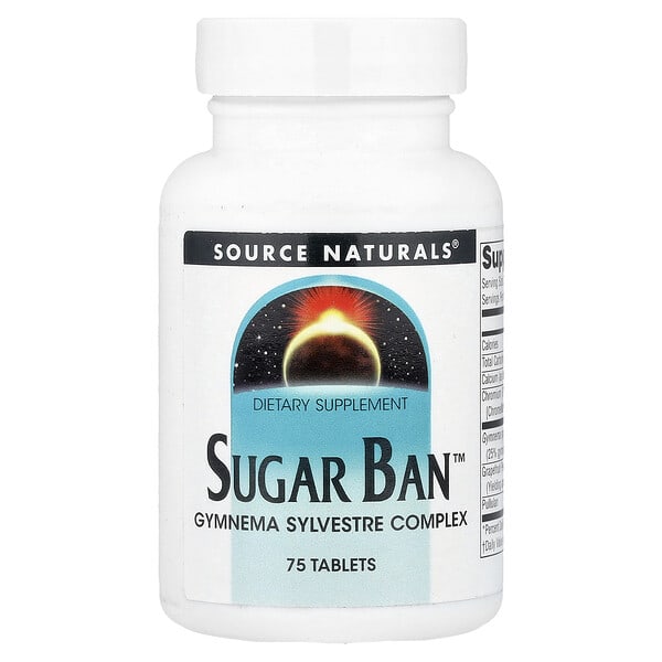sns00789_v_47.jpg Sugar Ban™, 75 таблеток — Source Naturals