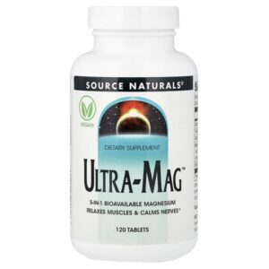 Ultra-Mag™, комплекс магния,120 таблеток — Source Naturals