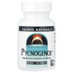 Pycnogenol®, 50 мг, 60 таблеток — Source Naturals