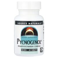 Pycnogenol®, 50 мг, 60 таблеток — Source Naturals