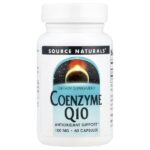 коэнзим Q10, 100 мг, 60 капсул — Source Naturals