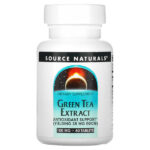 Экстракт зеленого чая, 100 мг, 60 таблеток — Source Naturals