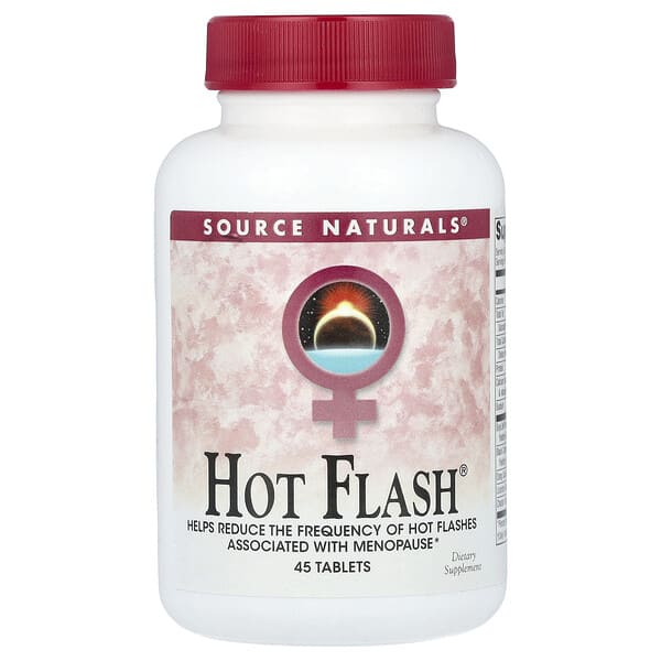 sns00913_v_8.jpg Hot Flash®, 45 таблеток — Source Naturals