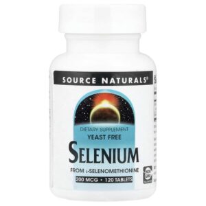 селен, 120 таблеток — Source Naturals