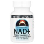 NAD+, коферментированный витамин B3, 30 пастилок — Source Naturals