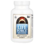 Life Force® Multi, мультивитаминный комплекс, без железа, 60 таблеток — Source Naturals