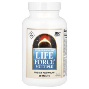 Life Force® Multi, мультивитаминный комплекс, без железа, 60 таблеток — Source Naturals