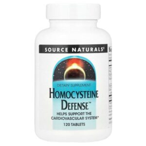 Homocysteine Defense™, 120 таблеток — Source Naturals