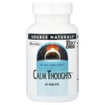 Calm Thoughts™, 45 таблеток — Source Naturals