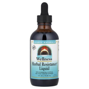 Wellness Herbal Strength™, жидкий продукт, без спирта, 118,28 мл (4 жидк. унции) — Source Naturals