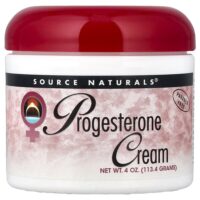 крем с прогестероном, 113,4 г (4 унции) — Source Naturals