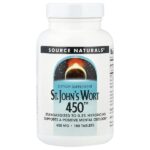 Зверобой 450™, 450 мг, 180 таблеток — Source Naturals