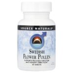 шведская цветочная пыльца, 45 таблеток — Source Naturals