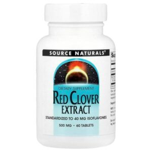 экстракт красного клевера, 60 таблеток — Source Naturals