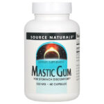 Мастиковая смола, 500 мг, 60 капсул — Source Naturals