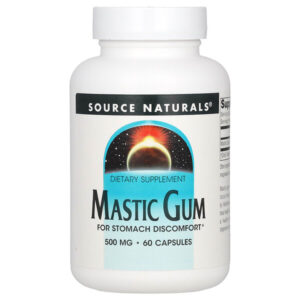 Мастиковая смола, 500 мг, 60 капсул — Source Naturals