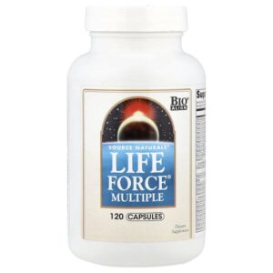 Мультивитамины Life Force, 120 капсул — Source Naturals