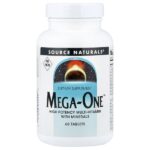 Mega-One™, без железа, 60 таблеток — Source Naturals