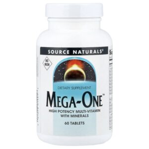 Mega-One™, без железа, 60 таблеток — Source Naturals
