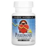 поликозанол с коэнзимом Q10, 10 мг, 60 таблеток — Source Naturals