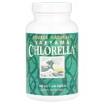 Yaeyama Chlorella®, 600 таблеток (20 мг в 1 таблетке) — Source Naturals