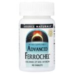 Advanced Ferrochel™, 90 таблеток — Source Naturals