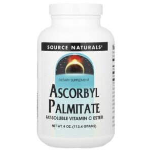 Аскорбилпальмитат, порошок, 4 унции (113,4 г) — Source Naturals