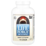 Life Force® Multiple, без железа, 180 капсул — Source Naturals