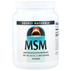 МСМ в порошке, 1000 г (35 унций) — Source Naturals
