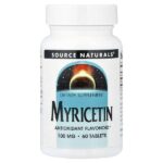 мирицетин, 100 мг, 60 таблеток — Source Naturals