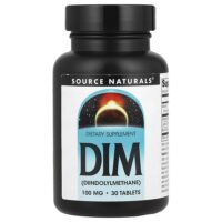 DIM, 100 мг, 30 таблеток — Source Naturals