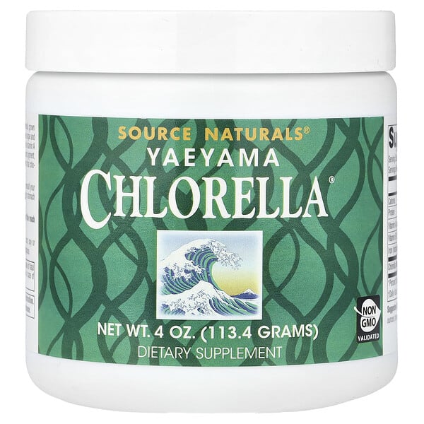 sns01527_v_8.jpg Yaeyama Chlorella®, 113,4 г (4 унции) — Source Naturals