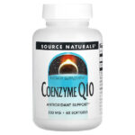 коэнзим Q10, 200 мг, 60 мягких таблеток — Source Naturals