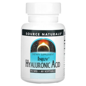Injuv, гиалуроновая кислота, 60 капсул — Source Naturals