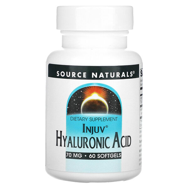 sns01550_v_44.jpg Injuv, гиалуроновая кислота, 60 капсул — Source Naturals