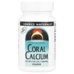 коралловый кальций, порошок, 56,7 г (2 унции) — Source Naturals
