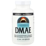 ДМАЭ, 351 мг, 200 капсул — Source Naturals