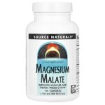 Малат магния, 100 капсул (625 мг на капсулу) — Source Naturals