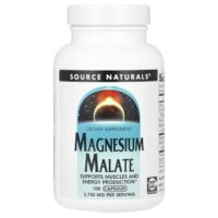 Малат магния, 100 капсул (625 мг на капсулу) — Source Naturals