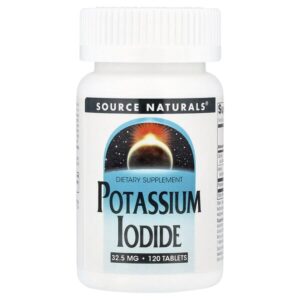 йодид калия, 120 таблеток — Source Naturals
