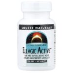 Ellagic Active™, 60 таблеток — Source Naturals