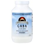 порошок GABA, 226,8 г (8 унций) — Source Naturals