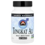 эврикома длиннолистная, 80 мг, 60 таблеток — Source Naturals
