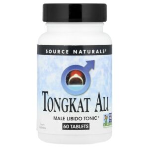 эврикома длиннолистная, 80 мг, 60 таблеток — Source Naturals