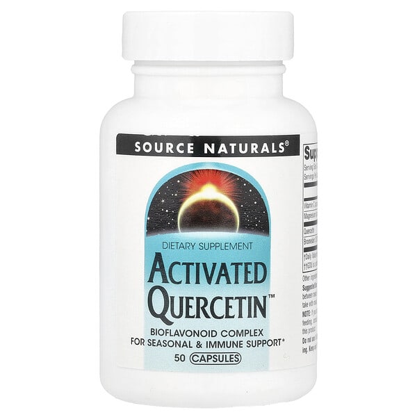 sns01689_v_8.jpg Activated Quercetin™, 50 капсул — Source Naturals