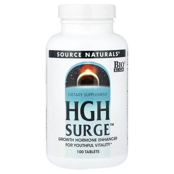 sns01703_v_8.jpg HGH Surge™, 100 таблеток — Source Naturals
